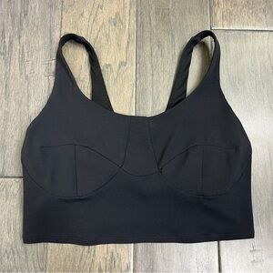 Lululemon Nulu Front-Darting Yoga Bra *Light Support, B/C Cup Black